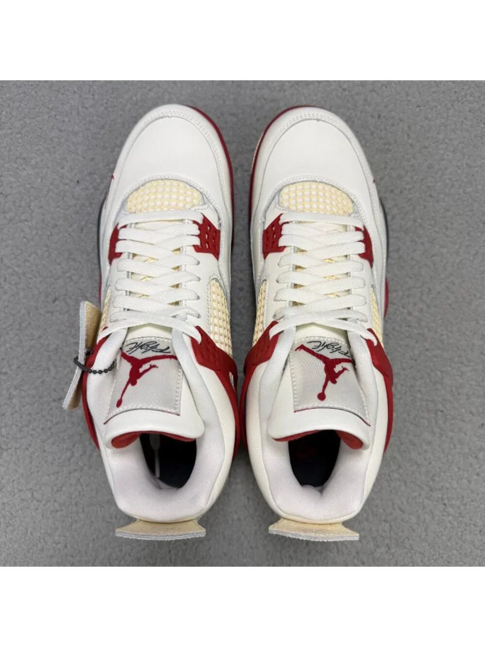 Jordan 4 Brick After Brick Men 10 Shoes White Red Nigel Sylvester Nike Air Retro